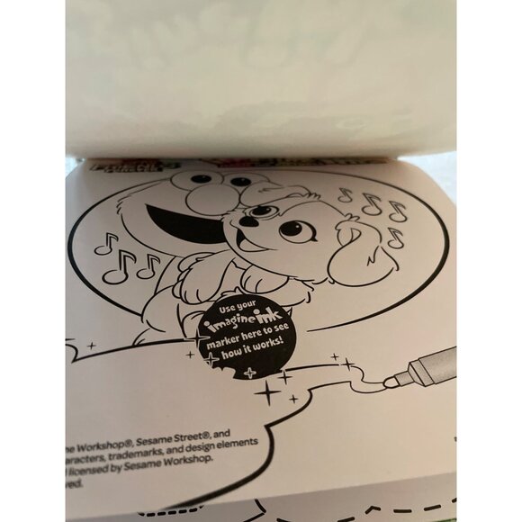 Sesame Street Imagine Ink Magic Ink Pictures Activity Book & Marker - Picture 5 of 11